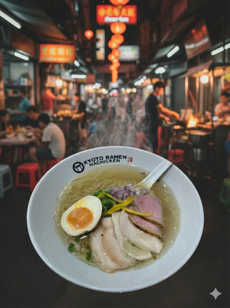 バンコクで気軽に日本の味を｜京都TORIらーめん HACHICKEN（One Bangkok店）